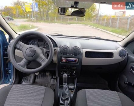 Синий Рено Логан, объемом двигателя 1.4 л и пробегом 75 тыс. км за 4850 $, фото 28 на Automoto.ua