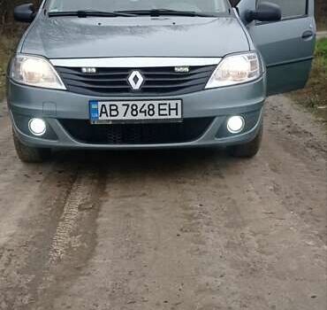 Синий Рено Логан, объемом двигателя 1.39 л и пробегом 267 тыс. км за 4300 $, фото 6 на Automoto.ua