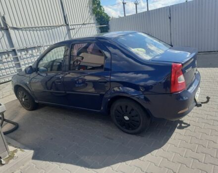 Синий Рено Логан, объемом двигателя 1.4 л и пробегом 280 тыс. км за 3500 $, фото 1 на Automoto.ua