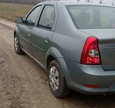 Синий Рено Логан, объемом двигателя 1.39 л и пробегом 267 тыс. км за 4300 $, фото 3 на Automoto.ua