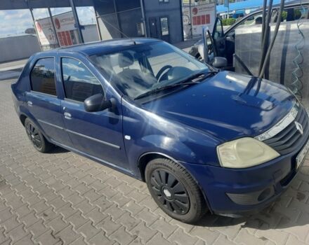 Синий Рено Логан, объемом двигателя 1.4 л и пробегом 280 тыс. км за 3500 $, фото 4 на Automoto.ua