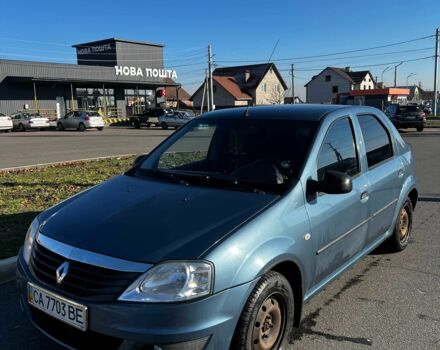 Синій Рено Логан, об'ємом двигуна 1.4 л та пробігом 306 тис. км за 4100 $, фото 4 на Automoto.ua