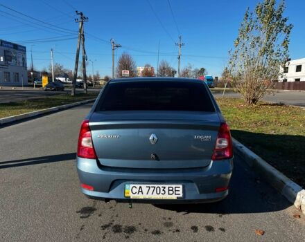 Синій Рено Логан, об'ємом двигуна 1.4 л та пробігом 306 тис. км за 4100 $, фото 6 на Automoto.ua