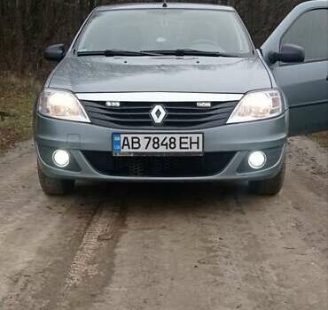 Синий Рено Логан, объемом двигателя 1.39 л и пробегом 267 тыс. км за 4300 $, фото 8 на Automoto.ua