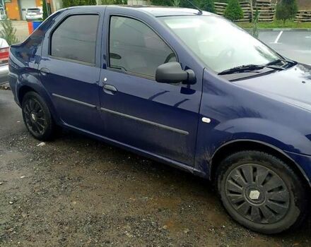 Синий Рено Логан, объемом двигателя 1.4 л и пробегом 183 тыс. км за 3900 $, фото 3 на Automoto.ua