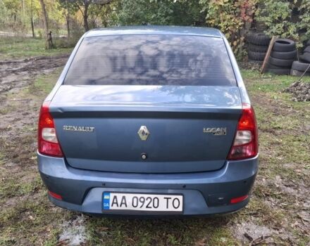 Синій Рено Логан, об'ємом двигуна 1.4 л та пробігом 244 тис. км за 3699 $, фото 2 на Automoto.ua