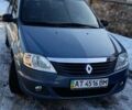 Синий Рено Логан, объемом двигателя 1.6 л и пробегом 129 тыс. км за 3800 $, фото 1 на Automoto.ua