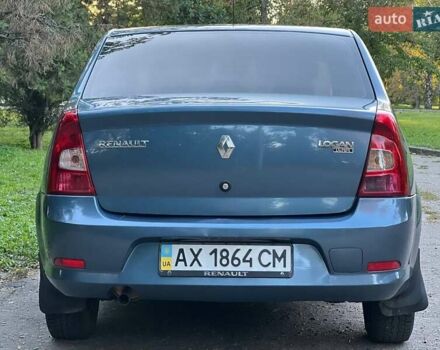 Синий Рено Логан, объемом двигателя 1.39 л и пробегом 170 тыс. км за 4250 $, фото 4 на Automoto.ua
