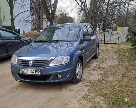 Синій Рено Логан, об'ємом двигуна 1.4 л та пробігом 258 тис. км за 3800 $, фото 9 на Automoto.ua