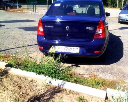 Синій Рено Логан, об'ємом двигуна 1.4 л та пробігом 181 тис. км за 4250 $, фото 4 на Automoto.ua