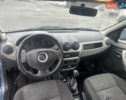 Синий Рено Логан, объемом двигателя 1.46 л и пробегом 192 тыс. км за 5500 $, фото 5 на Automoto.ua