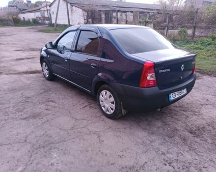 Синий Рено Логан, объемом двигателя 1.4 л и пробегом 156 тыс. км за 3000 $, фото 4 на Automoto.ua