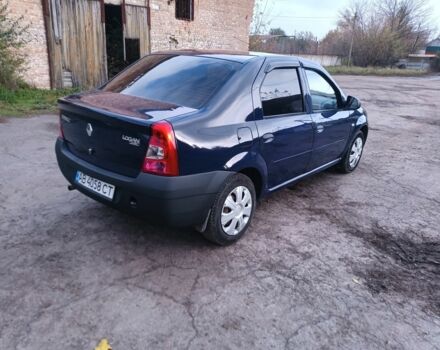 Синий Рено Логан, объемом двигателя 1.4 л и пробегом 156 тыс. км за 3000 $, фото 3 на Automoto.ua