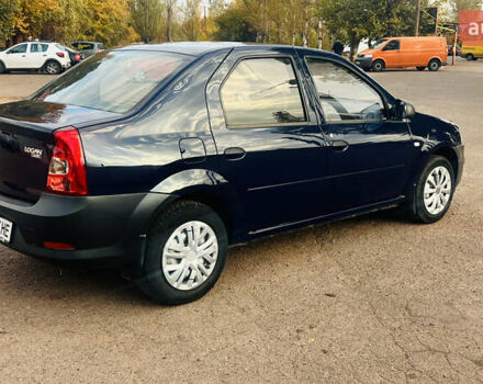 Синий Рено Логан, объемом двигателя 1.39 л и пробегом 218 тыс. км за 4500 $, фото 4 на Automoto.ua