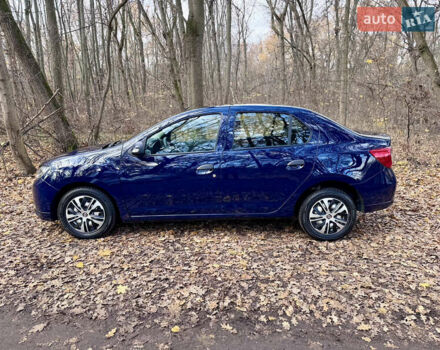 Синий Рено Логан, объемом двигателя 1.46 л и пробегом 132 тыс. км за 6450 $, фото 2 на Automoto.ua