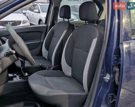 Синий Рено Логан, объемом двигателя 1.6 л и пробегом 131 тыс. км за 6490 $, фото 8 на Automoto.ua