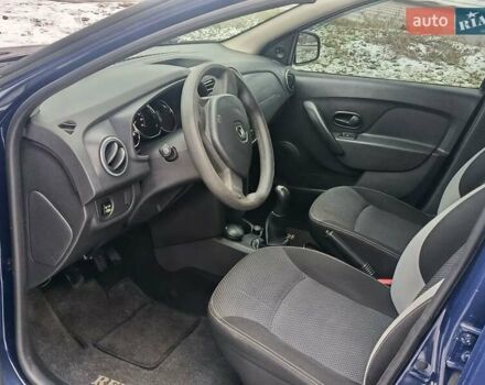 Синий Рено Логан, объемом двигателя 1.6 л и пробегом 181 тыс. км за 6300 $, фото 5 на Automoto.ua