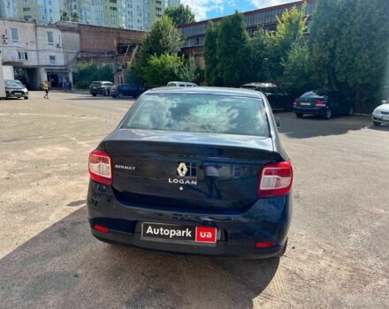 Синий Рено Логан, объемом двигателя 1.6 л и пробегом 132 тыс. км за 5890 $, фото 5 на Automoto.ua