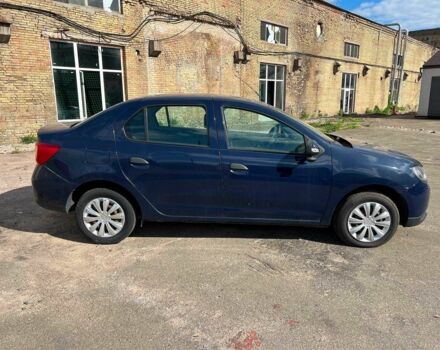 Синий Рено Логан, объемом двигателя 1.6 л и пробегом 132 тыс. км за 5890 $, фото 3 на Automoto.ua