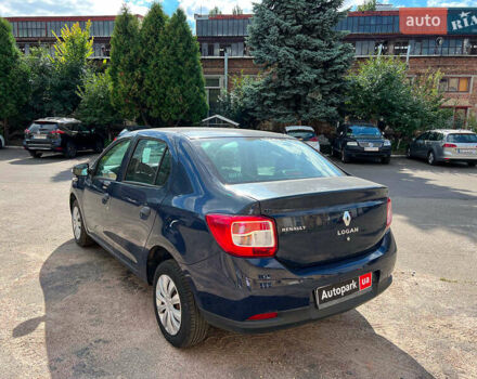 Синий Рено Логан, объемом двигателя 1.6 л и пробегом 132 тыс. км за 6230 $, фото 6 на Automoto.ua