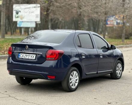 Синий Рено Логан, объемом двигателя 1 л и пробегом 100 тыс. км за 6100 $, фото 8 на Automoto.ua