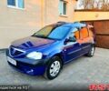 Синий Рено Логан, объемом двигателя 1.6 л и пробегом 220 тыс. км за 4800 $, фото 1 на Automoto.ua
