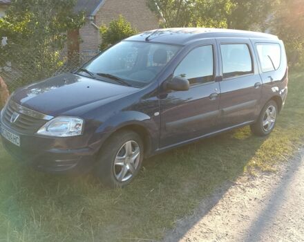 Синий Рено Логан, объемом двигателя 1.4 л и пробегом 212 тыс. км за 4800 $, фото 9 на Automoto.ua