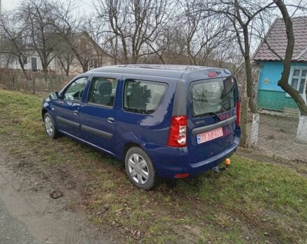 Синий Рено Логан, объемом двигателя 1.4 л и пробегом 212 тыс. км за 4800 $, фото 3 на Automoto.ua