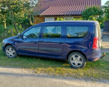 Синий Рено Логан, объемом двигателя 1.4 л и пробегом 212 тыс. км за 4800 $, фото 13 на Automoto.ua