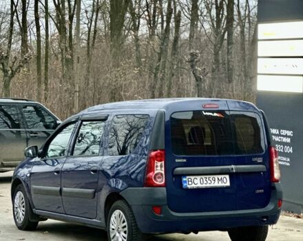 Синій Рено Логан, об'ємом двигуна 1.6 л та пробігом 200 тис. км за 5200 $, фото 3 на Automoto.ua