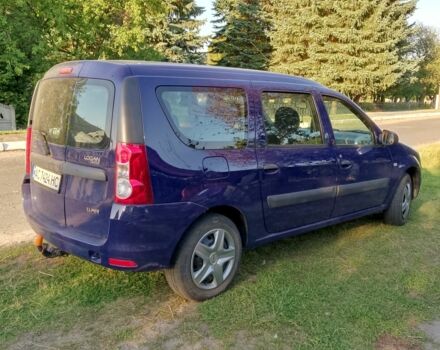 Синий Рено Логан, объемом двигателя 1.4 л и пробегом 212 тыс. км за 4800 $, фото 11 на Automoto.ua