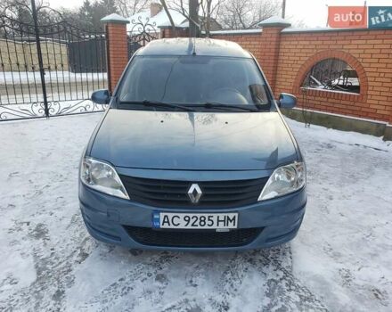 Синій Рено Логан, об'ємом двигуна 1.6 л та пробігом 298 тис. км за 4600 $, фото 13 на Automoto.ua