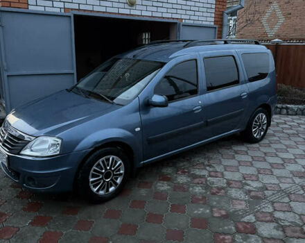 Синій Рено Логан, об'ємом двигуна 1.6 л та пробігом 245 тис. км за 4300 $, фото 6 на Automoto.ua