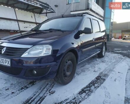 Синій Рено Логан, об'ємом двигуна 1.46 л та пробігом 221 тис. км за 6000 $, фото 2 на Automoto.ua
