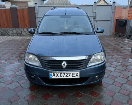 Синій Рено Логан, об'ємом двигуна 1.6 л та пробігом 245 тис. км за 4300 $, фото 5 на Automoto.ua