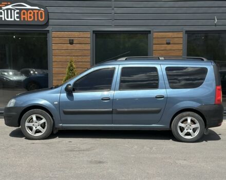 Синий Рено Логан, объемом двигателя 1.5 л и пробегом 245 тыс. км за 5700 $, фото 4 на Automoto.ua