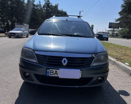 Синий Рено Логан, объемом двигателя 1.6 л и пробегом 263 тыс. км за 5000 $, фото 2 на Automoto.ua