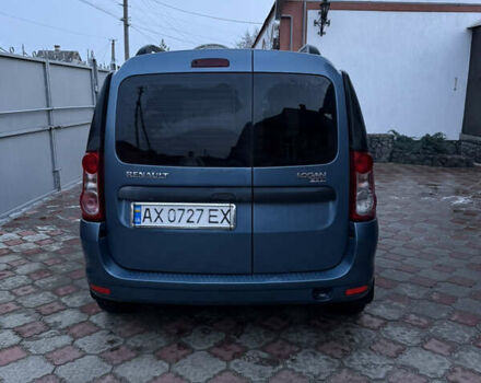 Синій Рено Логан, об'ємом двигуна 1.6 л та пробігом 245 тис. км за 4300 $, фото 3 на Automoto.ua
