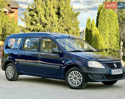 Синий Рено Логан, объемом двигателя 1.6 л и пробегом 260 тыс. км за 5750 $, фото 7 на Automoto.ua