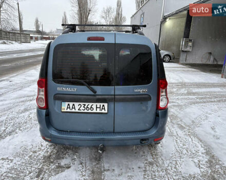Синій Рено Логан, об'ємом двигуна 1.6 л та пробігом 168 тис. км за 4700 $, фото 3 на Automoto.ua