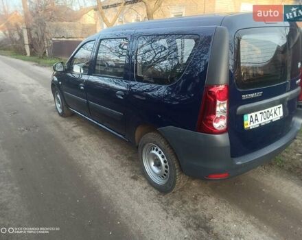 Синий Рено Логан, объемом двигателя 1.6 л и пробегом 86 тыс. км за 6000 $, фото 4 на Automoto.ua