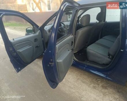 Синий Рено Логан, объемом двигателя 1.6 л и пробегом 86 тыс. км за 6000 $, фото 9 на Automoto.ua