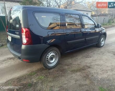 Синий Рено Логан, объемом двигателя 1.6 л и пробегом 86 тыс. км за 6000 $, фото 2 на Automoto.ua