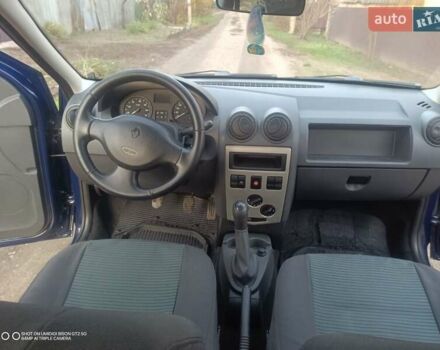 Синий Рено Логан, объемом двигателя 1.6 л и пробегом 86 тыс. км за 6000 $, фото 11 на Automoto.ua