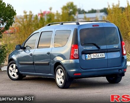 Синий Рено Логан, объемом двигателя 1.6 л и пробегом 185 тыс. км за 5999 $, фото 2 на Automoto.ua