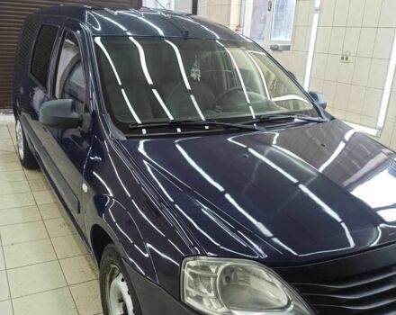 Синий Рено Логан, объемом двигателя 1.6 л и пробегом 2 тыс. км за 4800 $, фото 2 на Automoto.ua