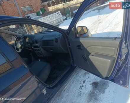 Синий Рено Логан, объемом двигателя 1.6 л и пробегом 82 тыс. км за 6500 $, фото 12 на Automoto.ua
