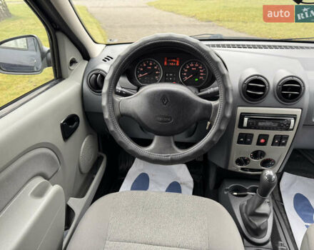 Синий Рено Логан, объемом двигателя 1.6 л и пробегом 110 тыс. км за 6700 $, фото 20 на Automoto.ua
