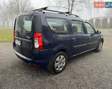 Синий Рено Логан, объемом двигателя 1.6 л и пробегом 110 тыс. км за 6700 $, фото 7 на Automoto.ua