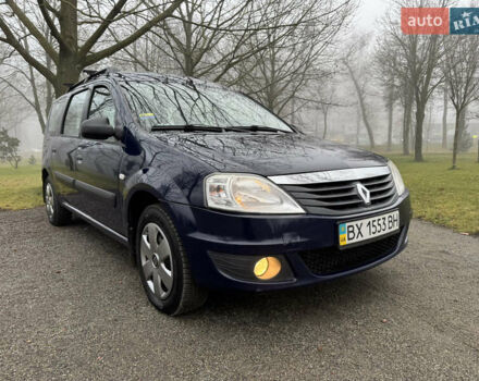 Синий Рено Логан, объемом двигателя 1.6 л и пробегом 110 тыс. км за 6700 $, фото 10 на Automoto.ua